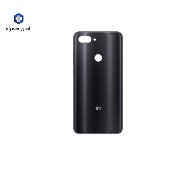 درب پشت اصلی شیائومی می 8/هشت لایت مشکی BACK COVER XIAOMI MI8LITE BLACK