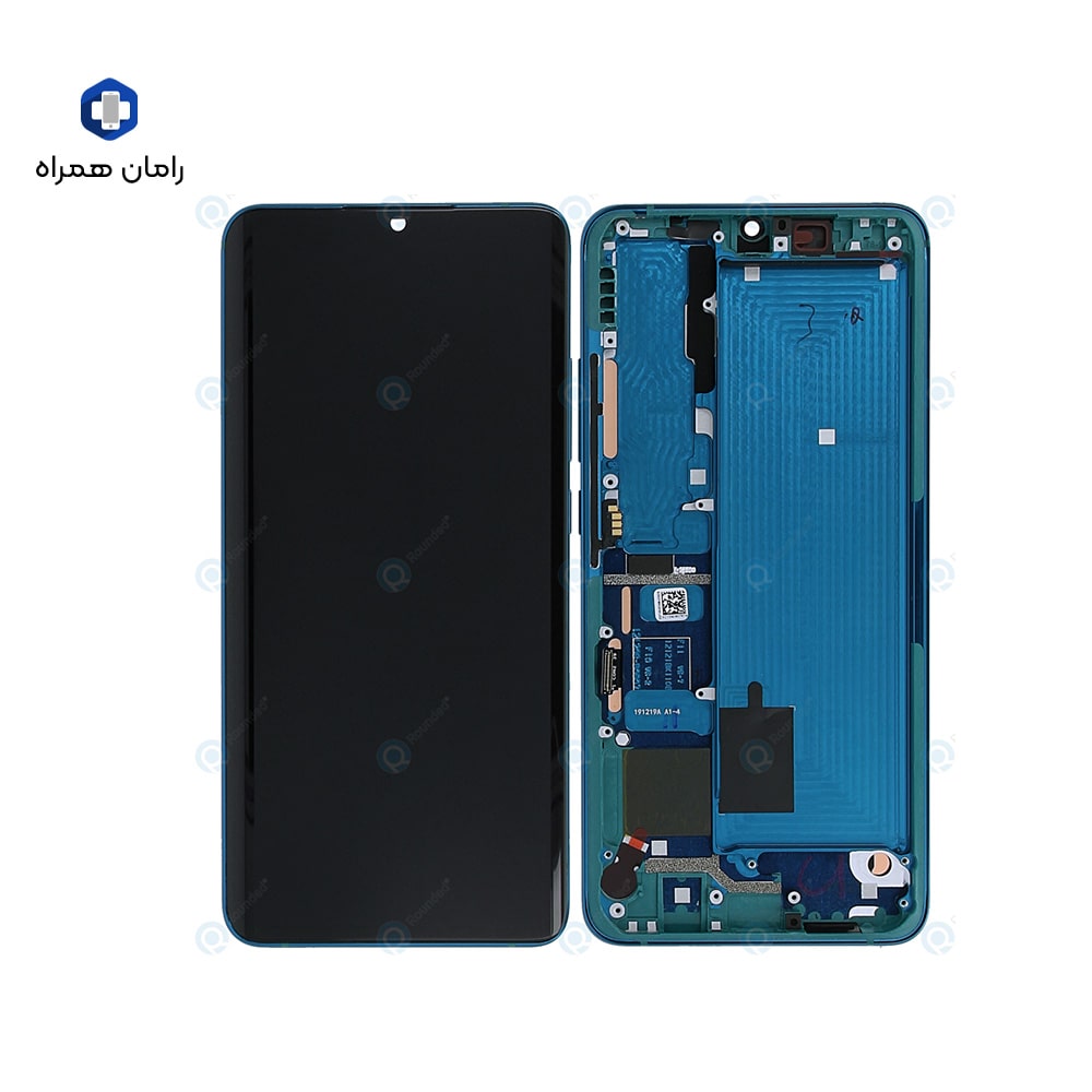 تاچ ال سی دی شیائومی می نوت10 می نوت10پرو بافرم شرکتی XIAOMI MINOTE10 MINOTE10PRO BLUE