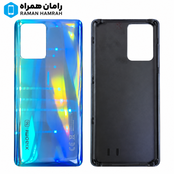 درب پشت شیائومی Xiaomi 11T / 11T Pro بنفش آبی (های کپی)