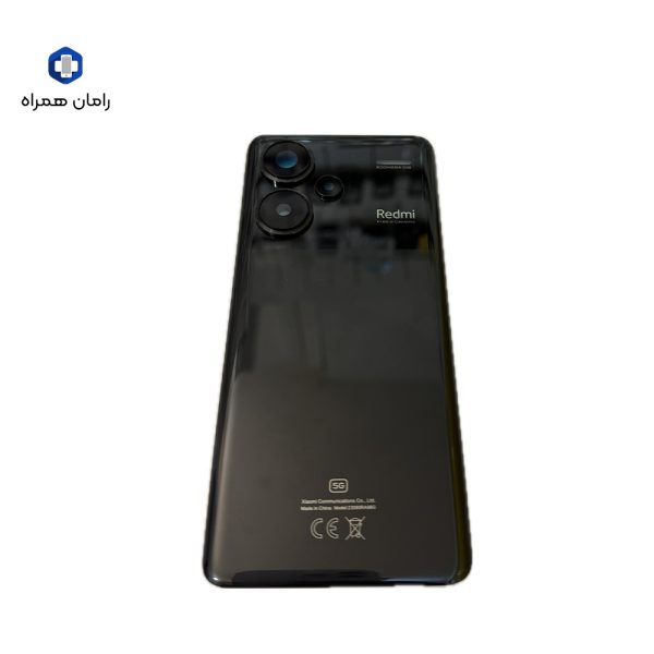 درب پشت اصلی شیائومی نوت سیزده پرو پلاس مشکی XIAOMI REDMINOTE13PRO PLUS