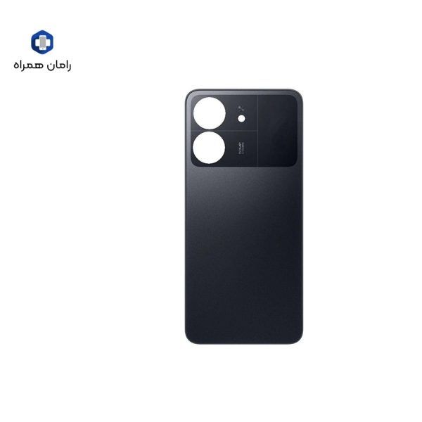 درب پشت گوشی شیائومی پوکو سی 65 مشکی BACK COVER POCO C65