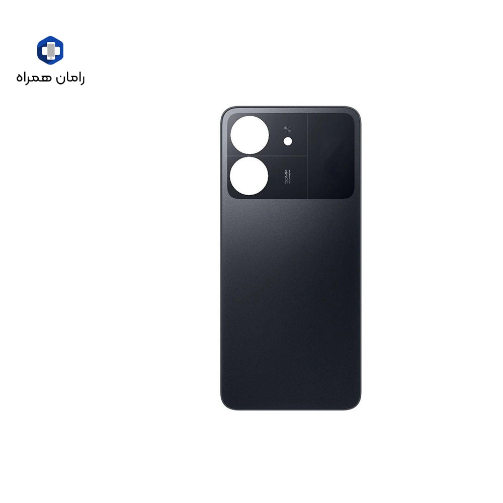 درب پشت گوشی شیائومی پوکو سی 65 مشکی BACK COVER POCO C65