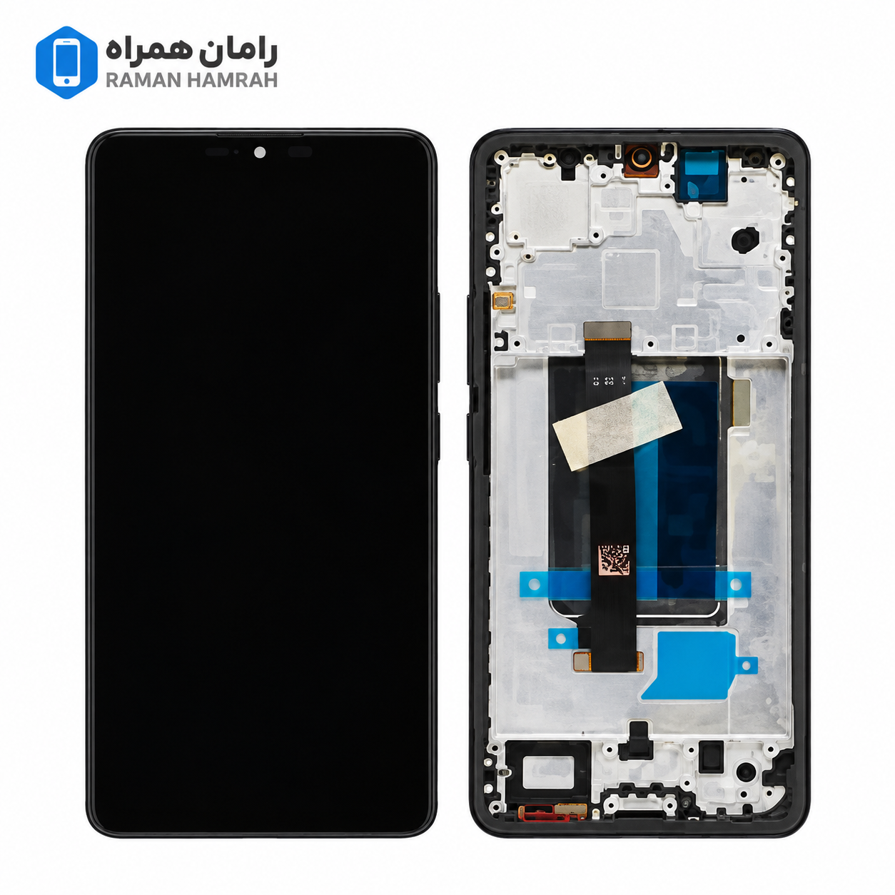 تاچ و ال سی دی شیائومی Redmi Note 13 Pro Plus 5G با فریم سبز (شرکتی)