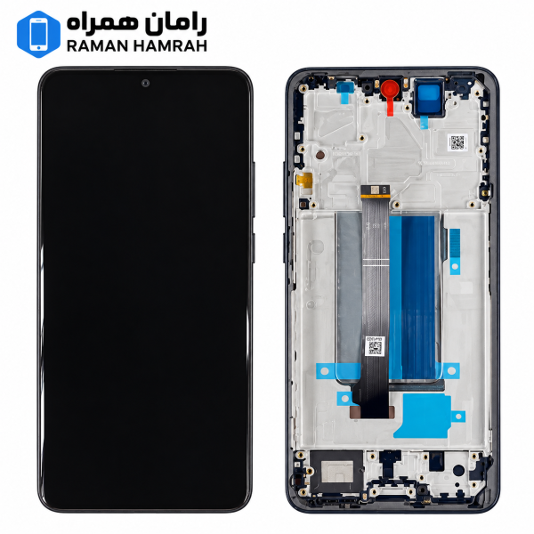 تاچ و ال سی دی شیائومی Redmi Note 13 Pro Plus با فریم نقره‌ای (شرکتی)