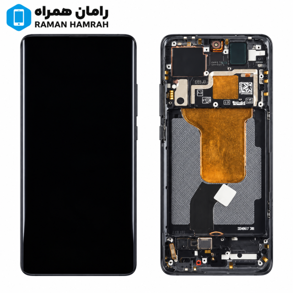تاچ و ال سی دی شیائومی Xiaomi 12 / 12X با فریم مشکی (شرکتی)