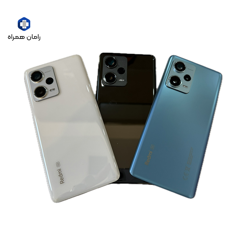 درب پشت اصلی شیائومی مشکی XIAOMI REDMINOTE12PROPLUS BLACK