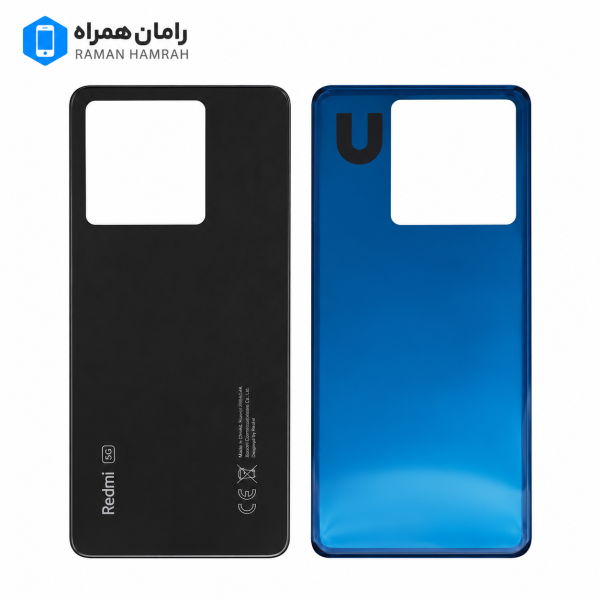 درب پشت شیائومی Redmi Note 13 Pro مشکی