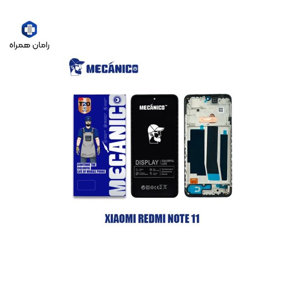 تاچ و ال سی دی شیائومی بافرم برند مکانیک XIAOMI NOTE11S NOTE11 4G T2O