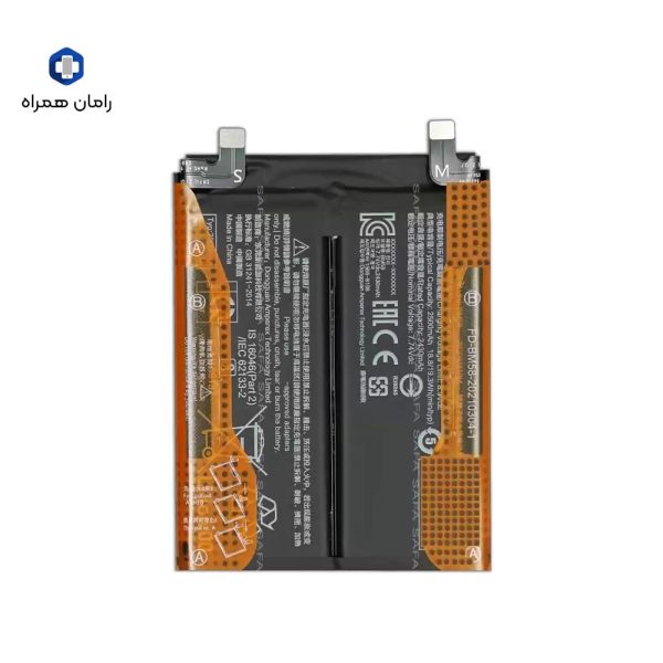 باطری صددرصد اصلی شیائومی XIAOMI REDMINOTE11PROPLUS BP47