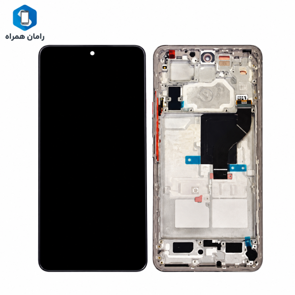 تاچ و ال سی دی شیائومی Xiaomi 12 Lite با فریم صورتی (شرکتی)