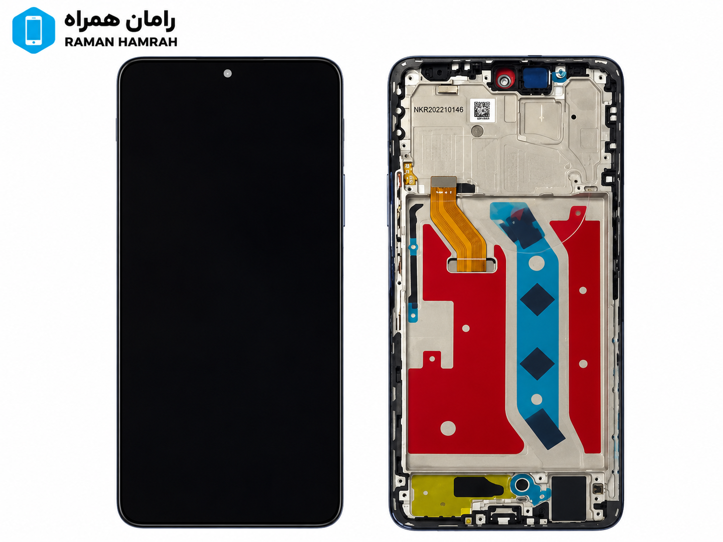 تاچ و ال سی دی آنر Honor X9 با فریم مشکی (شرکتی)