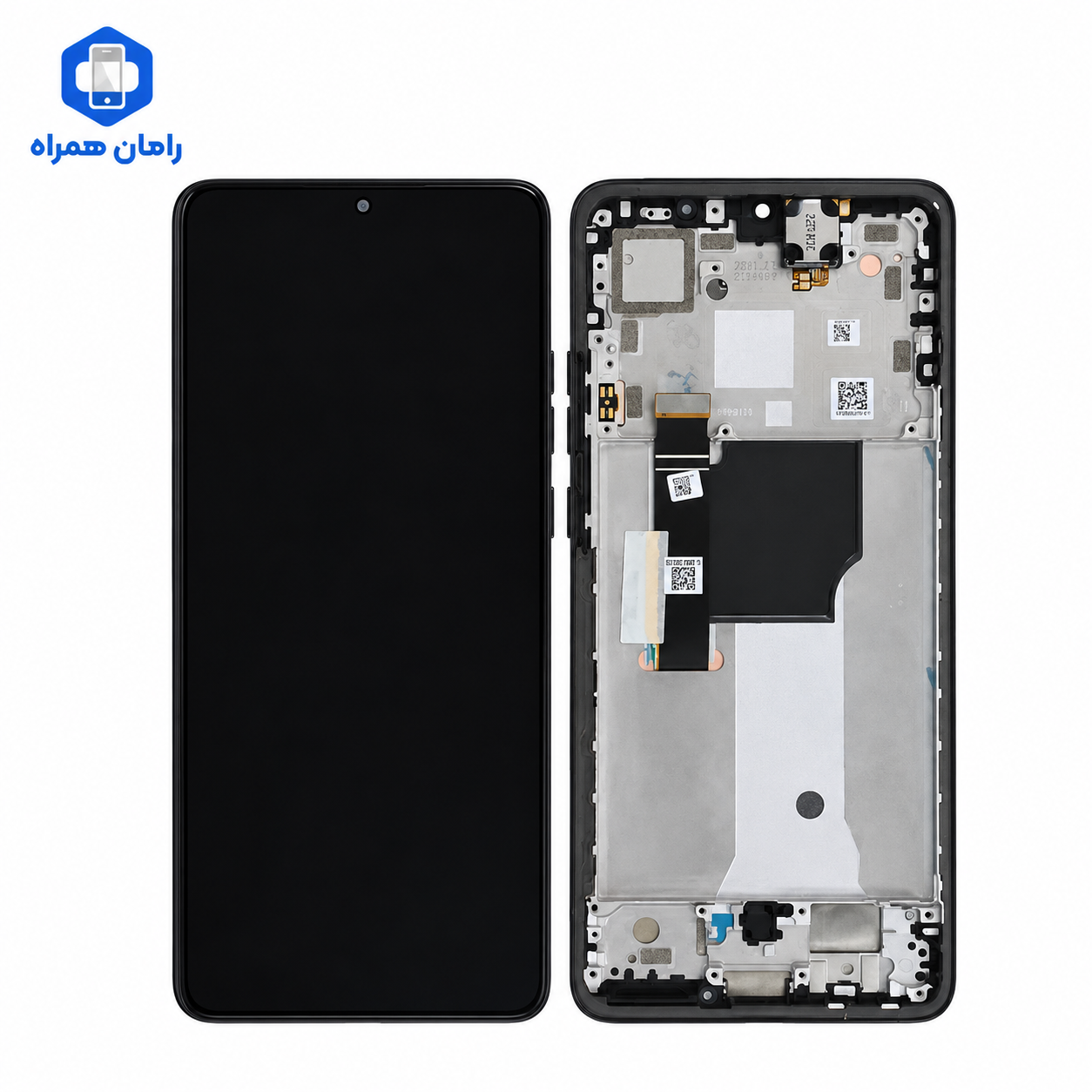 تاچ و ال سی دی موتورولا Motorola Edge 40 / Edge 40 Neo با فریم (شرکتی)