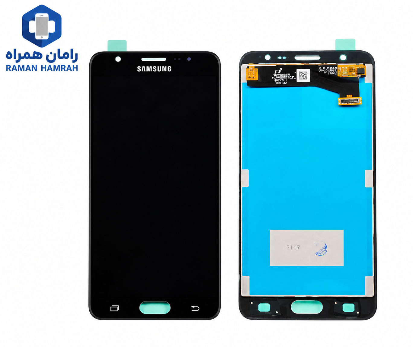 تاچ و ال سی دی سامسونگ Galaxy J7 Prime G610 بدون فریم مشکی (شرکتی)