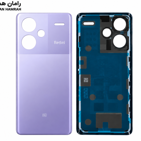 درب پشت شیائومی Redmi Note 13 Pro Plus بنفش (های کپی)