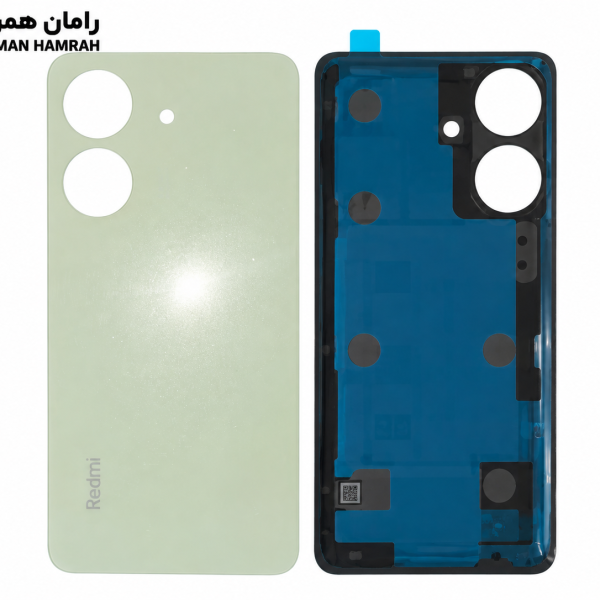 درب پشت شیائومی Redmi 13C سبز