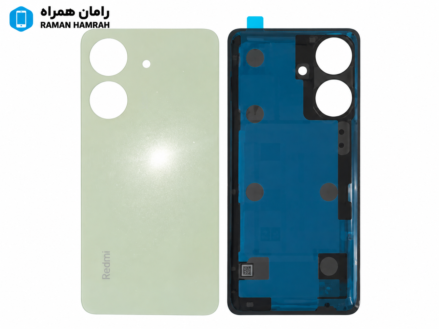 درب پشت شیائومی Redmi 13C سبز