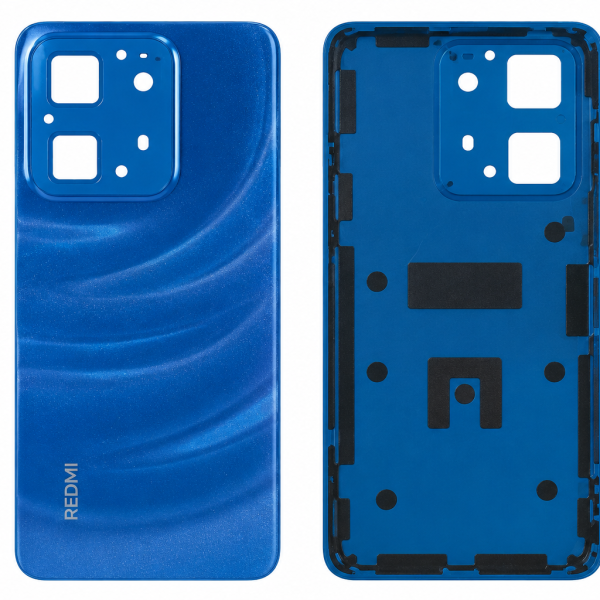 درب پشت شیائومی Redmi 15C آبی