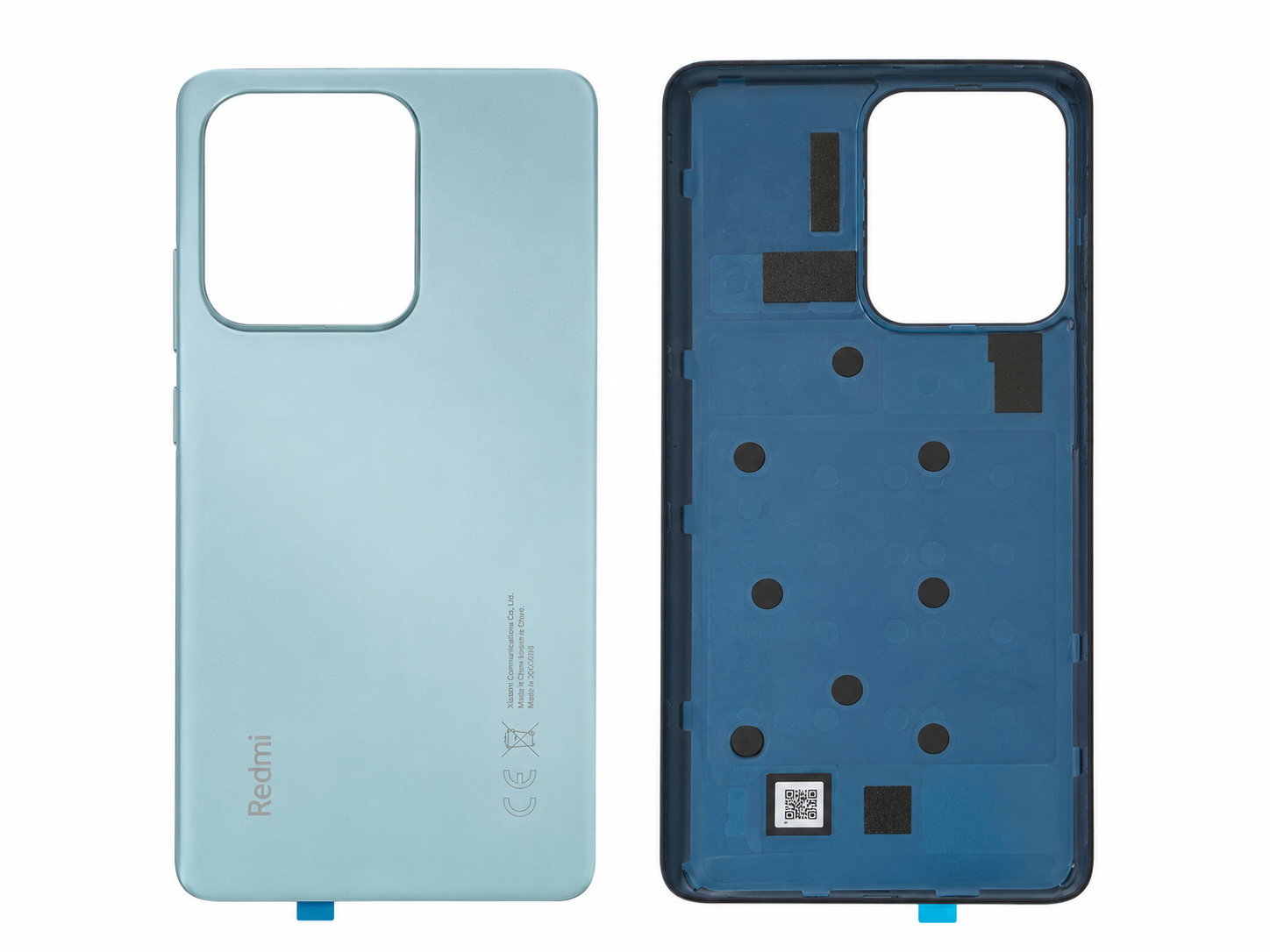 درب پشت شیائومی Redmi Note 14 4G آبی