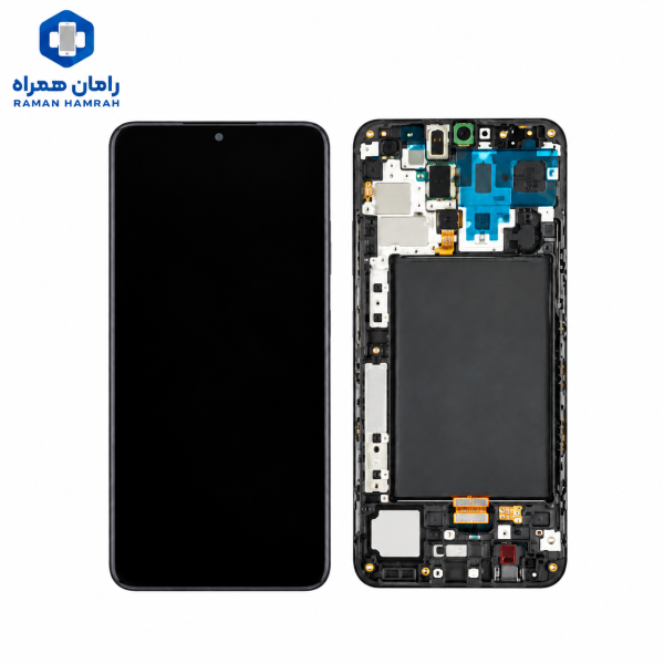 تاچ و ال سی دی سامسونگ Galaxy A50 A505 با فریم (شرکتی)