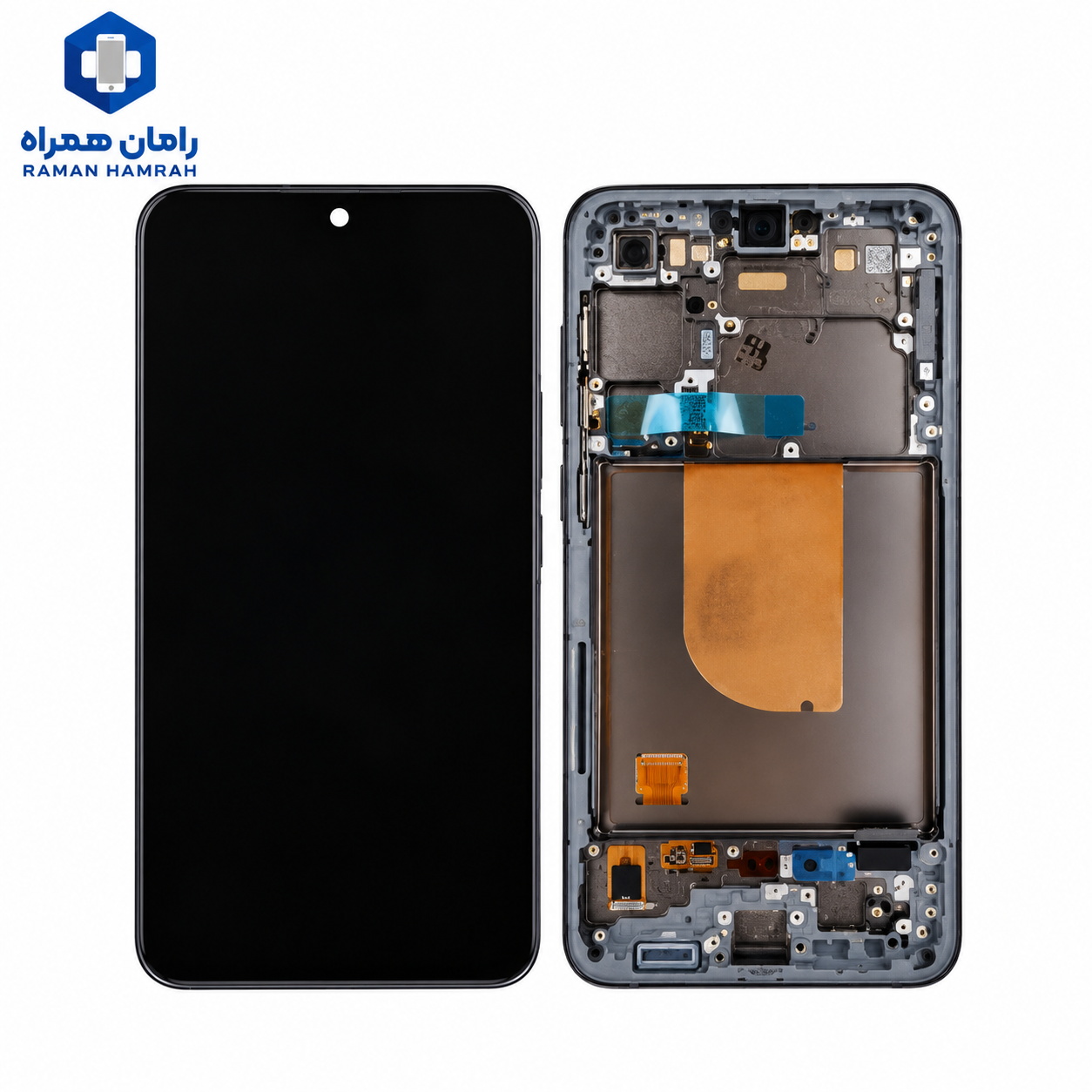 تاچ و ال سی دی سامسونگ Galaxy S23 FE 5G S711 با فریم مشکی (شرکتی)