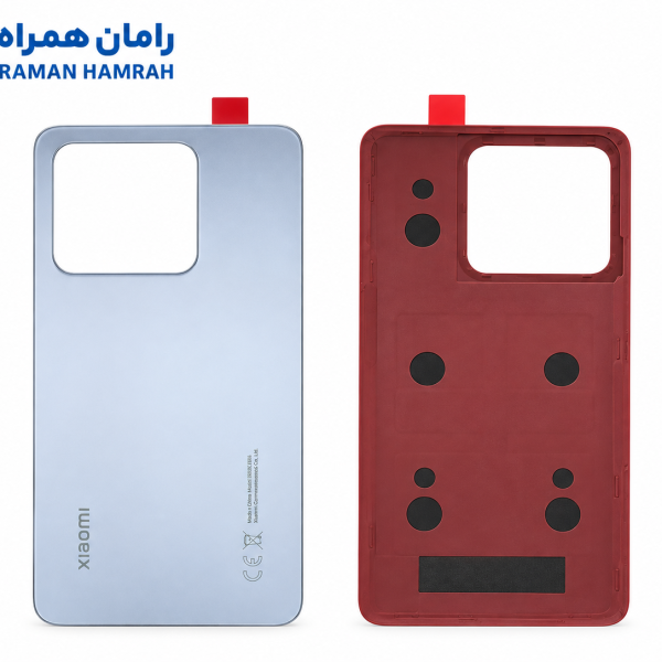 درب پشت شیائومی Xiaomi 14T آبی