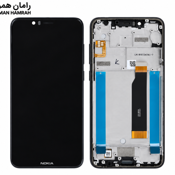 تاچ و ال سی دی نوکیا Nokia 5.1 Plus با فریم مشکی (شرکتی)