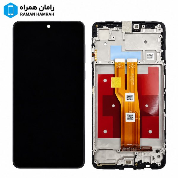 تاچ و ال سی دی سامسونگ Galaxy A07 A075 با فریم (شرکتی)
