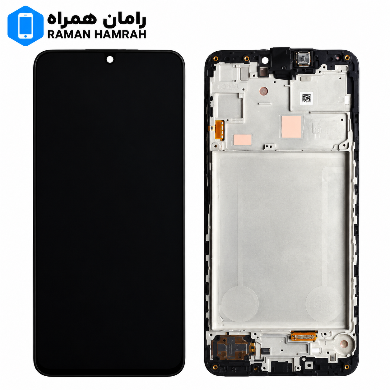 تاچ و ال سی دی سامسونگ Galaxy A16 5G A166 با فریم مشکی (شرکتی)