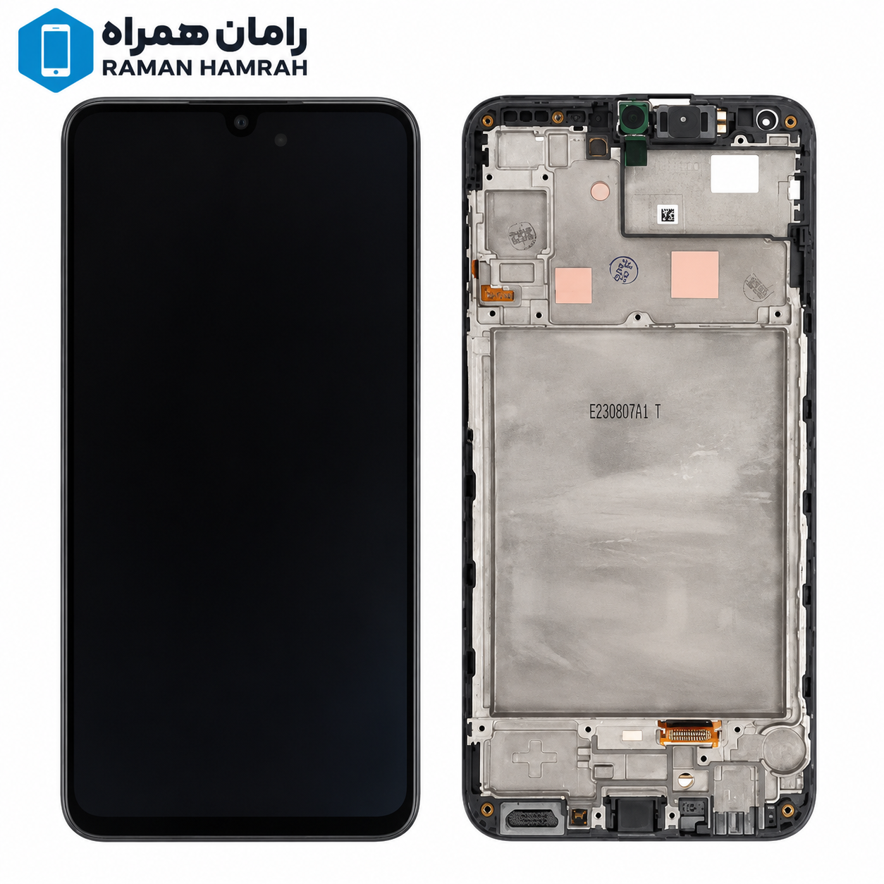 تاچ و ال سی دی سامسونگ Galaxy A24 4G A245 با فریم برند مکانیکو Mecanico T2O