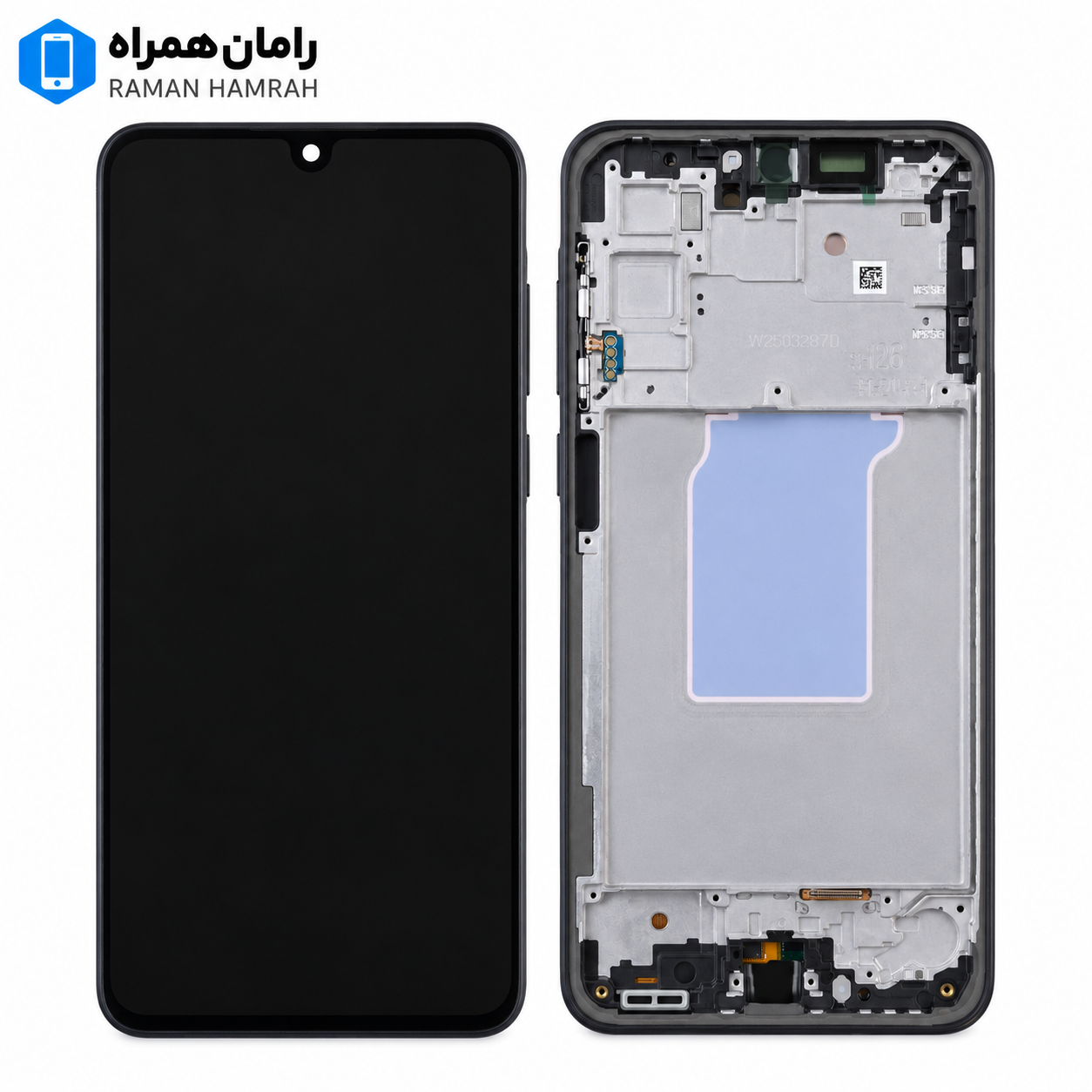تاچ و ال سی دی سامسونگ Galaxy A26 5G A266 با فریم مشکی (شرکتی)