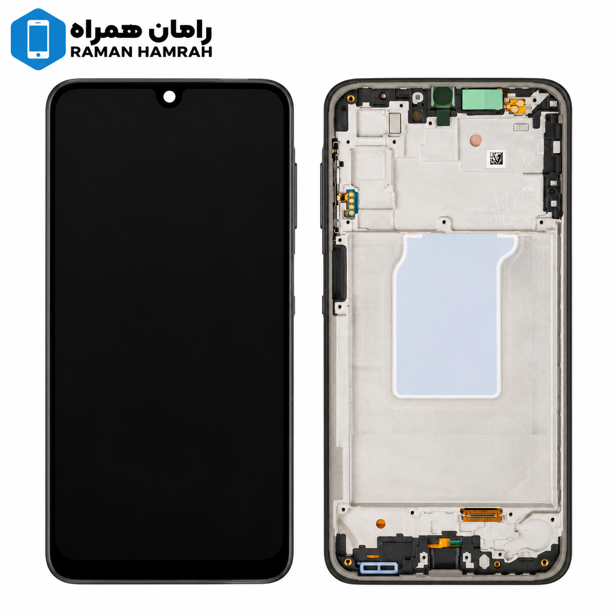 تاچ و ال سی دی سامسونگ Galaxy A26 5G A266 با فریم سبز (شرکتی)