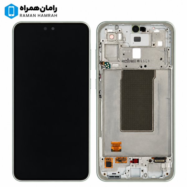 تاچ و ال سی دی سامسونگ Galaxy A36 5G A366 با فریم سبز (شرکتی)