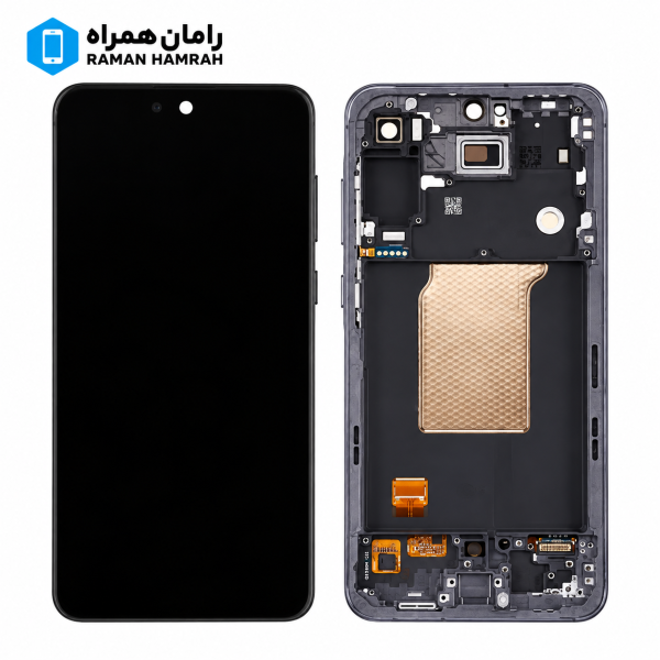تاچ و ال سی دی سامسونگ Galaxy A55 5G A556 با فریم یاسی (شرکتی)
