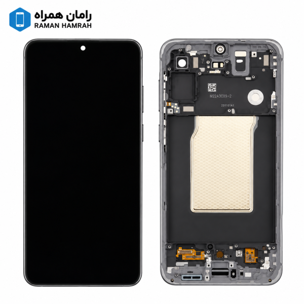 تاچ و ال سی دی سامسونگ Galaxy A57 5G A576 با فریم اسمبلی خاکستری (شرکتی)