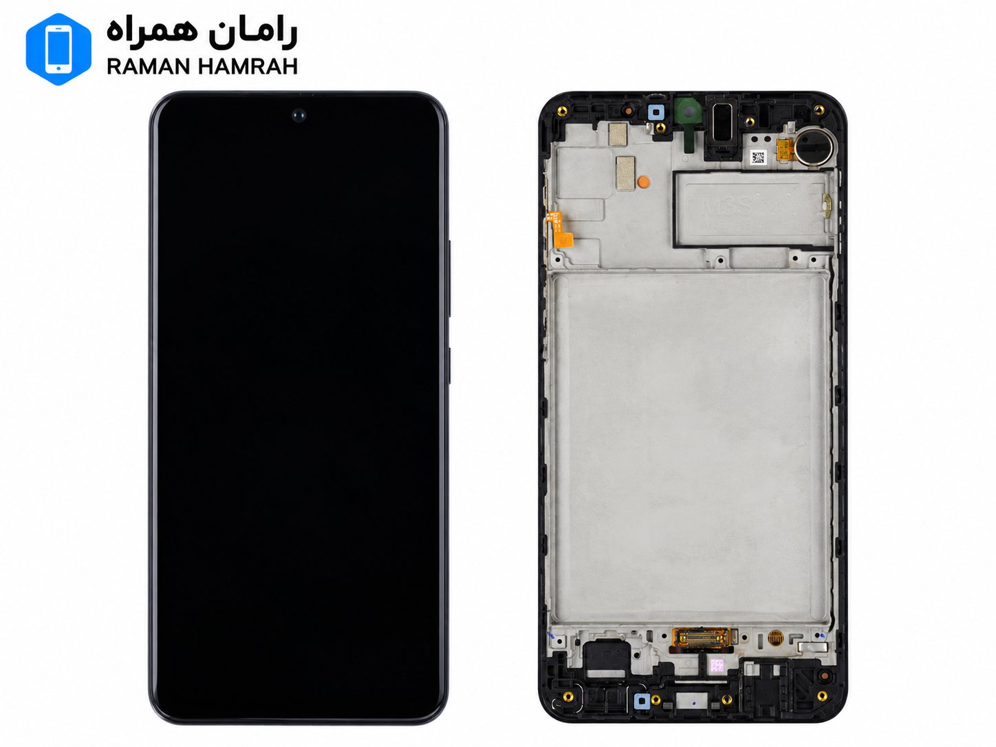 تاچ و ال سی دی سامسونگ Galaxy M21 M215 / M30s M307 با فریم (شرکتی)