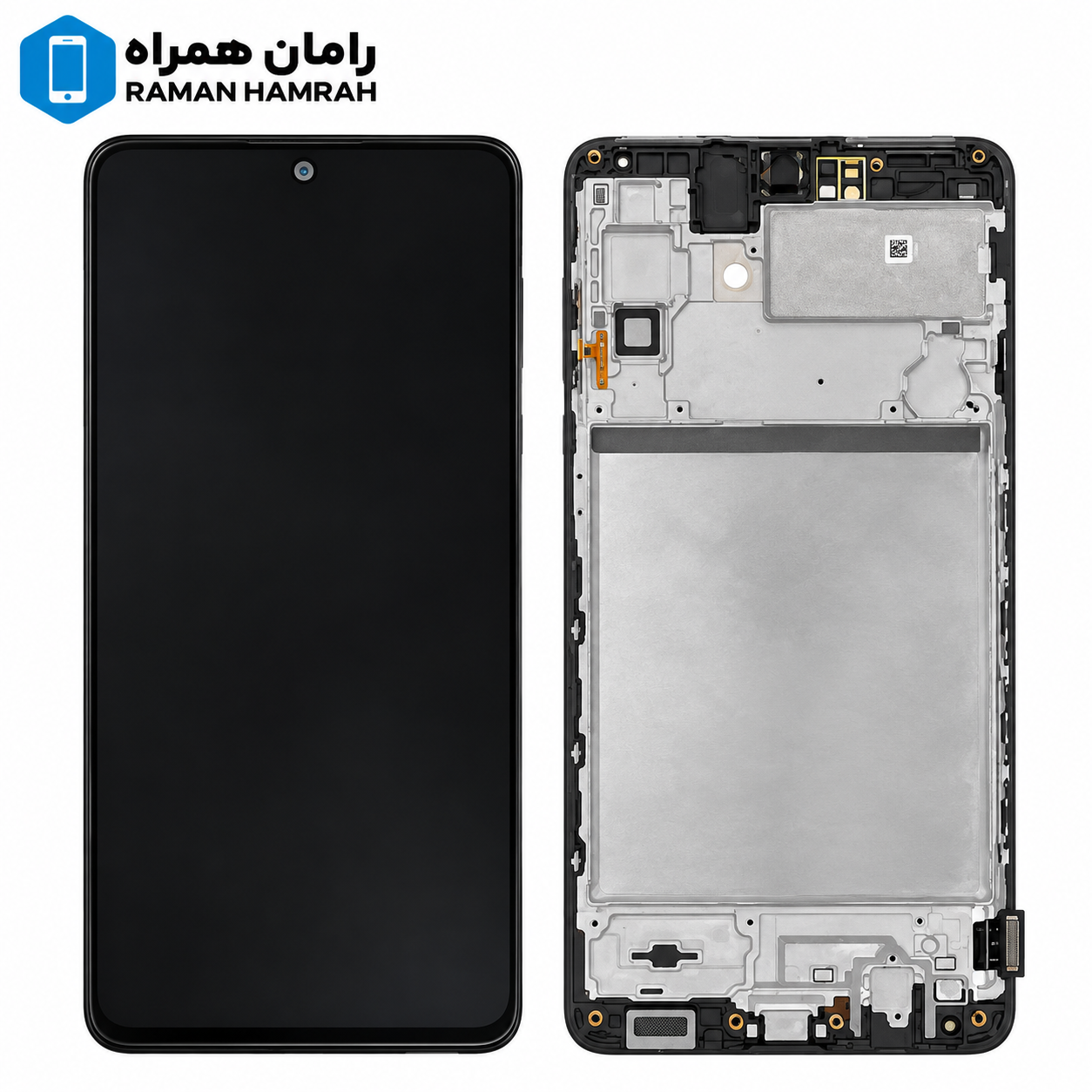 تاچ و ال سی دی سامسونگ Galaxy M51 M515 با فریم اسمبلی (شرکتی)