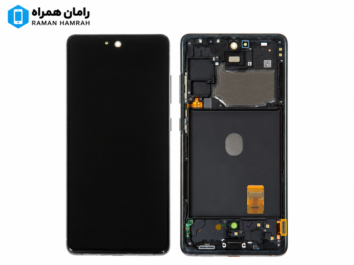 تاچ و ال سی دی سامسونگ Galaxy S20 FE G780 G781 با فریم مشکی (شرکتی)