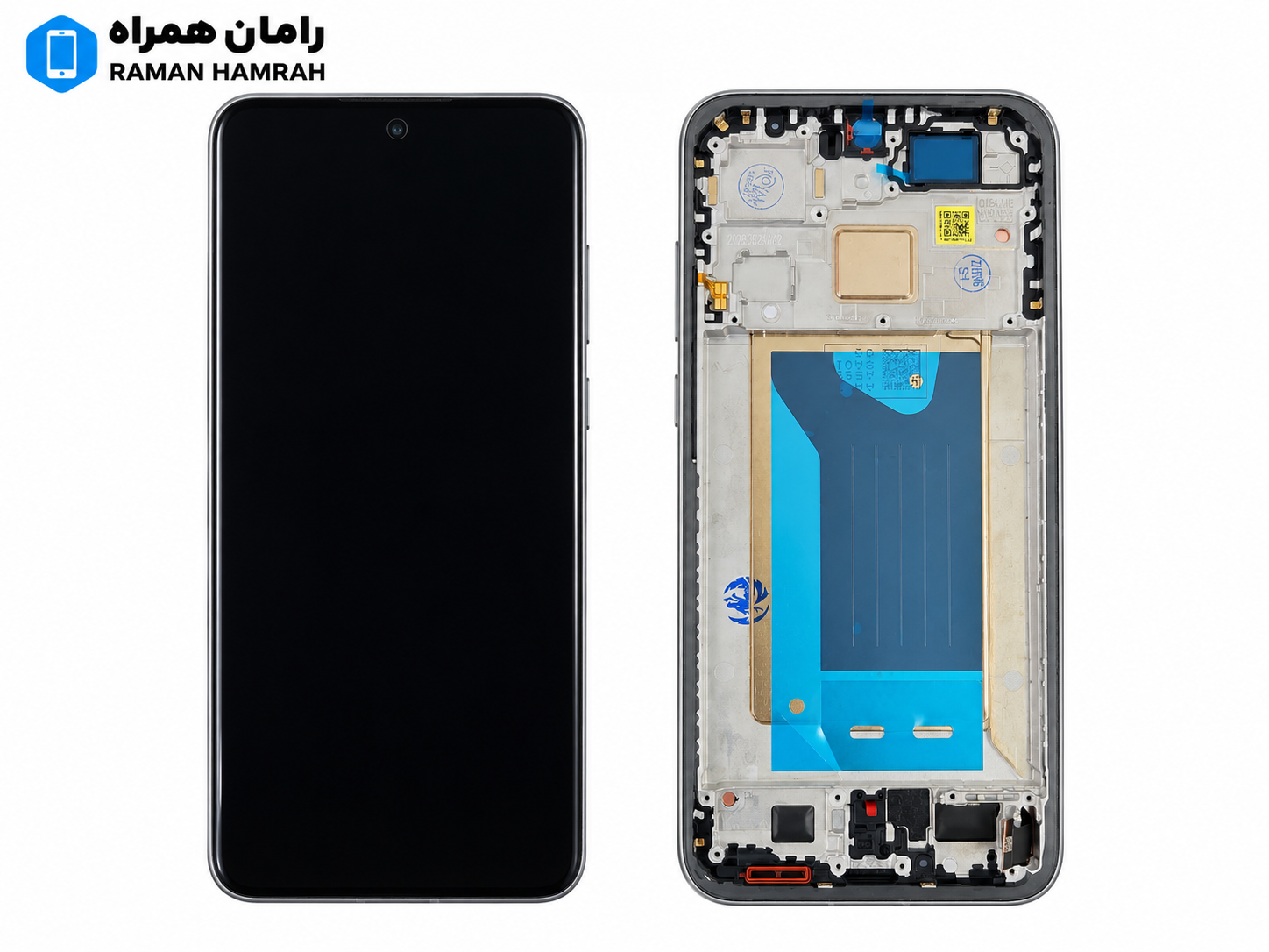 تاچ و ال سی دی شیائومی Xiaomi 15T با فریم نقره‌ای (شرکتی)
